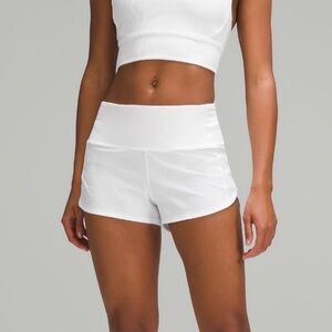 Lululemon Speed up hi rise shorts